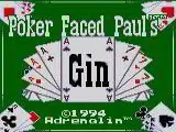 Poker Faced Paul's Gin