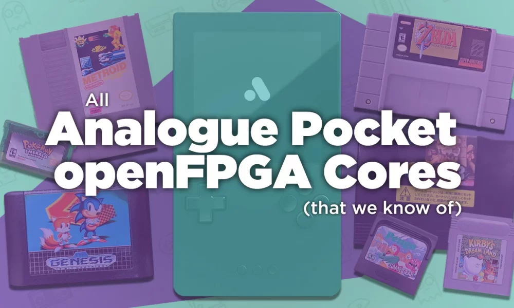 All Analogue Pocket openFPGA Cores Retro Games News