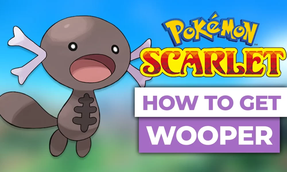 How To Get Paldean Wooper In Pokemon Scarlet & Violet (The Easy Way