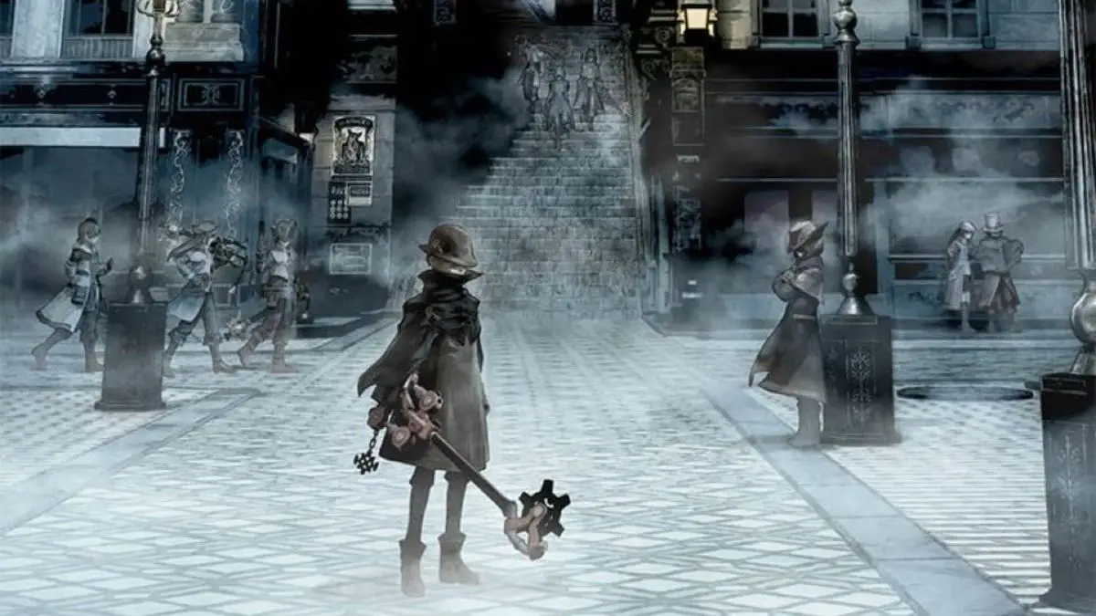 Kingdom Hearts Missing Link's new Bloodborne-style artwork is throwing fans  off - Retro Games News