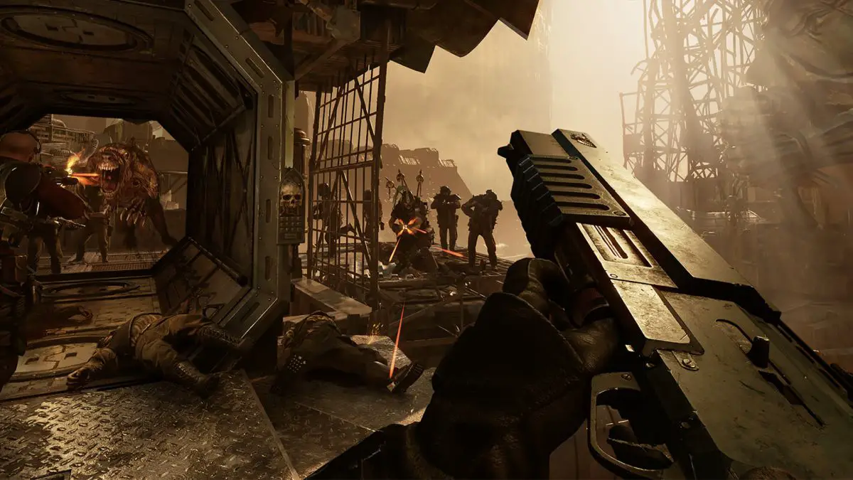 Warhammer 40k: Darktide review: “Lackluster progression systems undermine  its grisly joys” - Retro Games News
