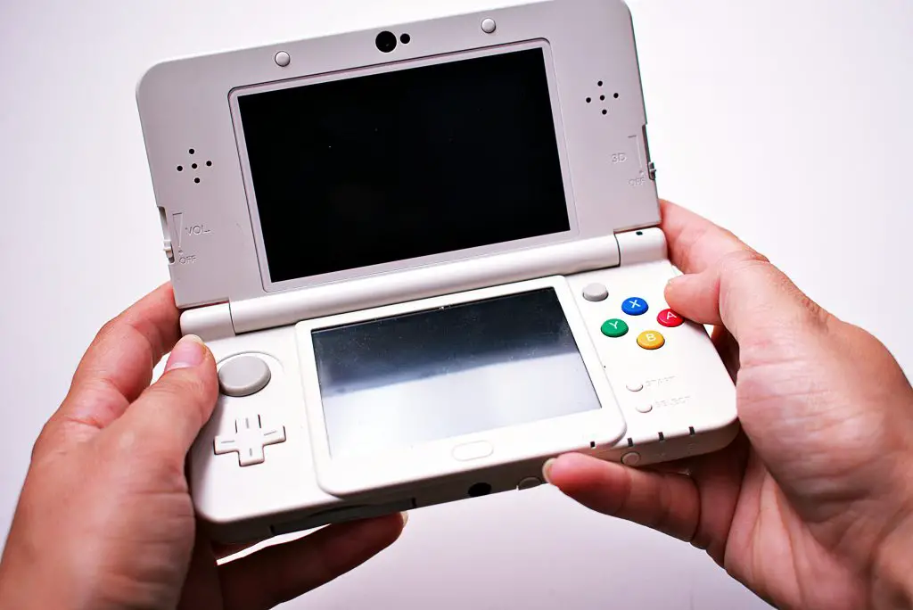 a retro handheld console