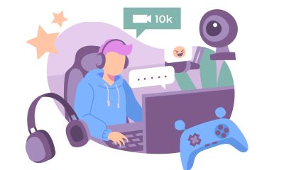 PC Gamer During Playing Session