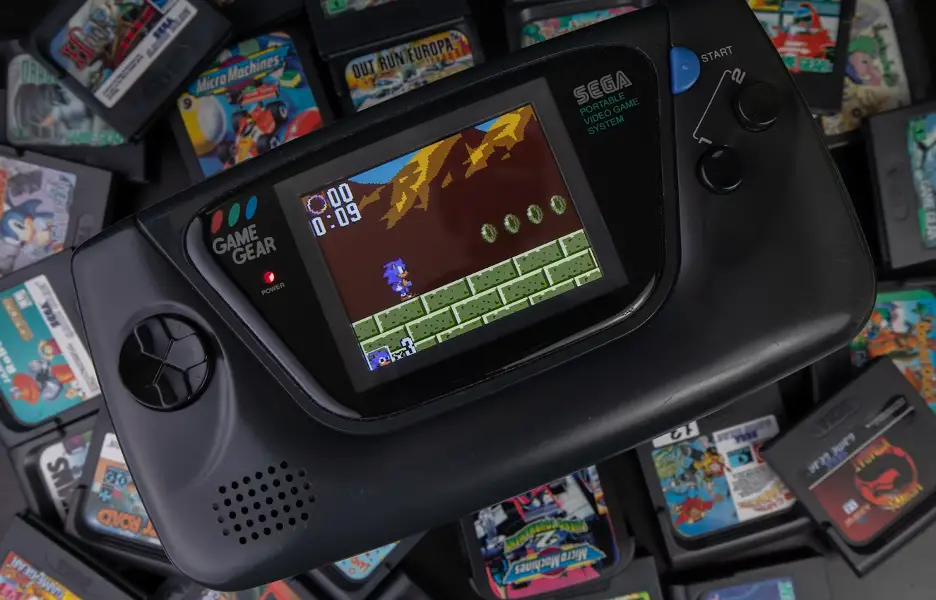 Old Nintendo console from the 1990s
