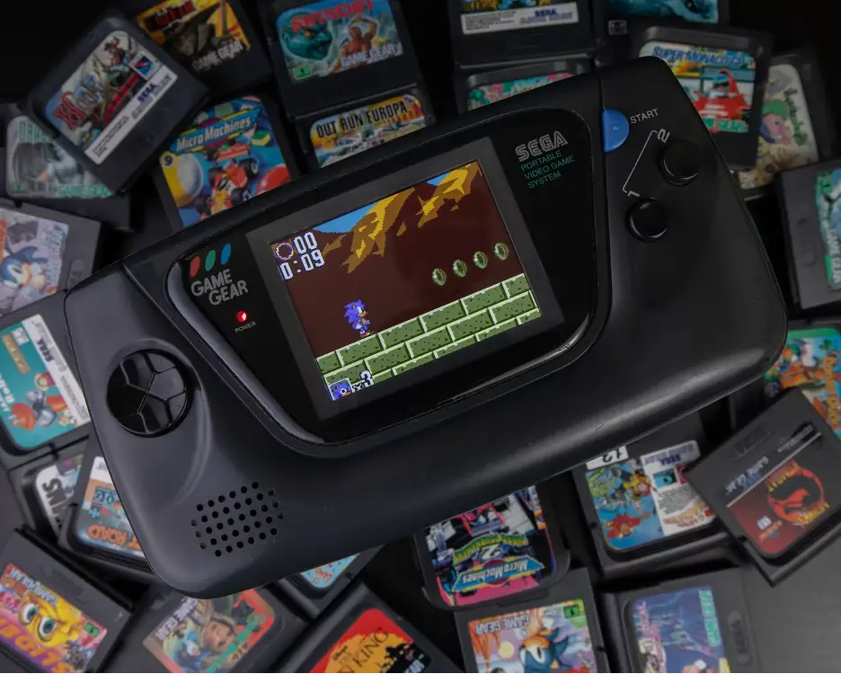 Old Nintendo console from the 1990s